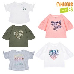 [짐보리] (~5세)유아용 반팔 티셔츠 5종세트