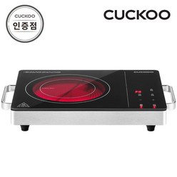 쿠쿠 CHR-D101FB 1구 하이라이트 인덕션 전기레인지 공식판매점 SJ, 없음