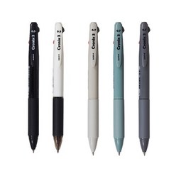 동아 크로닉스 3색 볼펜 2023 신규 컬러, 0.5mm, 블랙