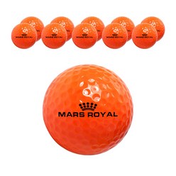 마스로얄 새 골프공 연습구 골프공 트리플라인 고반발 비거리 장타 2피스 40P, 오렌지 40개, 1개, 40개입