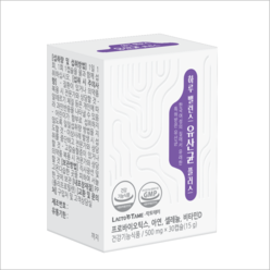 락토테미 하루밸런스 유산균 한국여성 질 에서 유래한 프로바이오틱스 특허유산균 3종 건강기능식품 2개월분, 30정, 2박스