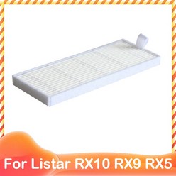 Listar RX10 RX9 RX5 로봇 진공 청소기 롤러 메인 사이드 브러시 Hepa 필터 걸레 교체 예비 부품 액세, 1 filter