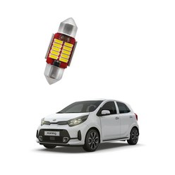카포카 + 기아 2021년형 올뉴모닝어반 LED실내등 번호판등 (옵션선택), 1개, 트렁크등31mm
