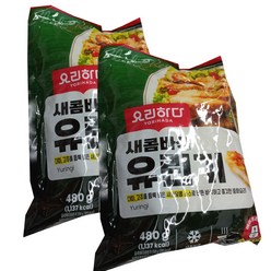 요리하다 새콤바삭 유린기480g X 2봉 아이스포장무료, 480g, 2개