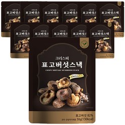 명성식품 크리스피 표고버섯스낵 건강 버섯과자, 12개, 30g