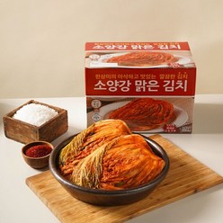 (강원)강원도 김치 소양강 맑은 김치 포기김치10kg, 1개, 10kg