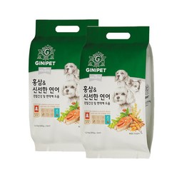 정관장 지니펫 홀리스틱 홍삼&신선한 연어 1.2kg, 2개