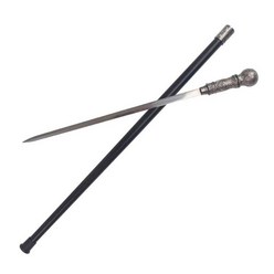 호신용 지팡이 가검 미끄럼 방지 등산 스틱 다기능, 블랙 골드 호신용 지팡이, 1개