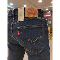 리바이스 무료배송!!! 다리가 길~~고 날씬해보이는 남성 사계절 스판 청바지!! LEVI'S 511 슬림 핏 청바지 편한 스판 진[NC불광]다크워싱