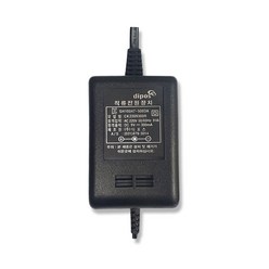 디포스 아답터 9V 300mA CK2209300R, (-) 5.5-2.1 (I) 자 잭, 1개