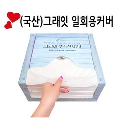 (국산)그래잇 피지오 경락베개 일회용커버 부직포500매, 1개