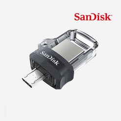 샌디스크 Ultra Dual USB M3.0 256GB 5핀 OTG 메모리 유에스비 SDDD3 256기가 + 고리줄 CS