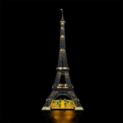 레고 10307 에펠탑 led 조명 키트 블럭미포함, (메인 브릭 제외)