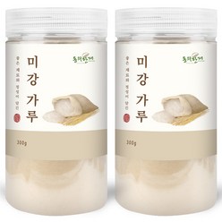 동의한재 국산 미강 가루 600g (300g x 2통) 쌀겨 가루, 1세트