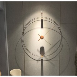 노몬 노먼 벽시계 크리스 손예진 백종원 바르셀로나 뉴안다 스페인 인테리어 시계, 실버 색상