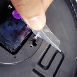 [투썬빌리지] 못질 ZERO 강력접착 시계걸이 후크 2p세트, 대(헤드9.5mm), 1세트