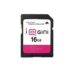 전기종 지니네비게이션 업데이트 메모리카드 SD카드, 8GB
