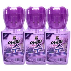 산도깨비 아로마수 400ml, 3개, 허브향