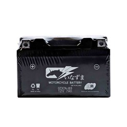 삼흥 이나즈마 오토바이 배터리 12V 4ah 5ah 7ah 9ah 10ah 12ah 밧데리, 이나즈마 GTX7A-BS 12V 7Ah, 1개