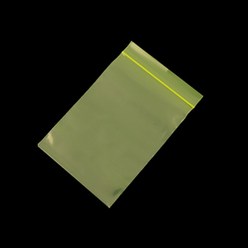 PE칼라지퍼백 미니 소형 대형 지퍼팩 PE봉투 비닐팩, PE칼라지퍼백 /, 노랑cz10-15 [0.07] (17장), 1개