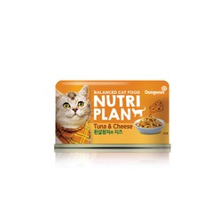 동원 뉴트리플랜 고양이 간식캔 160g, 24개, 흰살참치 + 멸치 혼합맛
