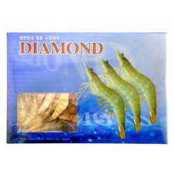 다이아몬드새우/에메랄드새우/냉동 흰다리 새우 (41/50) 중하새우 50미 500g, 1개