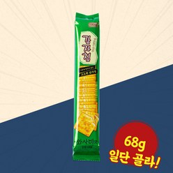 본아미 감자칩-와사비맛 68g 추억의간식 아이 학생 직장인과자 달달한 입가심 주전부리, 1개