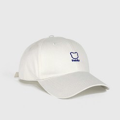 리카 테디 자수 컬러 패션 심플 볼캡 야구 모자