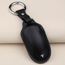 테슬라 키팝 케이스 키홀더 car key cover bag car leather key 장식 쉘 버클 테슬라 model3 y 모델 s 모델 x 자동차 장식 액세서리, 모델x-d, 1개