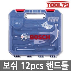 BOSCH 보쉬 다기능 가정용 수공구세트 12PCS, 수공구세트 12종, 1개