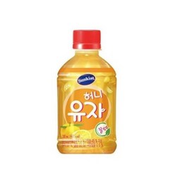 해태 허니유자모과생강 280ml (24펫) 택, 허니유자(12펫)+모과생강(12펫)