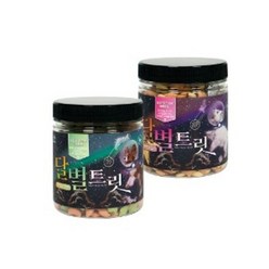 달별트릿 200g 가수분해 강아지 기능성 간식 / 오리 연어, 오리 (눈 장)