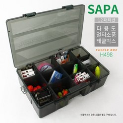 SAPA 12파티션 태클박스 낚시태클박스 낚시소품케이스, 단품