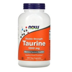 Now Foods Taurine Extra Strength 나우푸드 타우린 엑스트라 스트렝스 1000mg 베지캡슐 250정, 1개