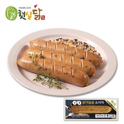 [햇살닭] 오곡닭가슴살소시지 100g, 1팩