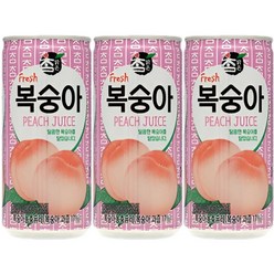 참맑은 복숭아 캔, 30개, 175ml