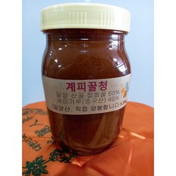 계피꿀청 꿀청 국내산꿀 1kg, 1개