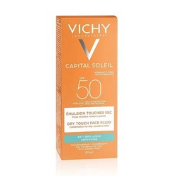 VICHY 프랑스 정품 비쉬 캐피탈 솔레일 SPF50 드라이 터치 에멀전 50ml, 1개