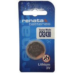 레나타 RENATA 리튬 건전지 코인형 배터리 CR2430 - 1알, 1개, 1개