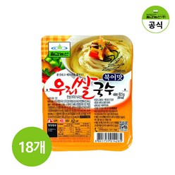 칠갑농산 우리쌀국수 북어맛, 77.5g, x 18팩, 18개