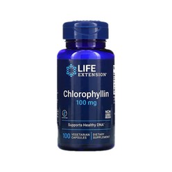 라이프익스텐션 클로로필린 클로로필 100 mg 베지 캡슐 100 정 Chlorophyllin, 1개