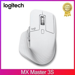 Logitech-MX Master 3S 3 마우스 Anywhere 2S 무선 블루투스 마우스 오피스 마우스 무선 2.4G 수신기 포함 Mx 마스터 2s 업그레이드, MX 마스터 3s 화이트, 한개옵션2