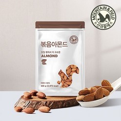 [산과들에]출고당일볶는 23년산 당일볶음아몬드 1kg (500g+500g), 단품