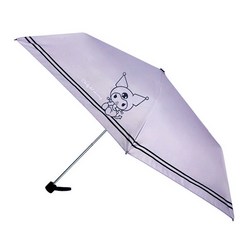 키즈카페 쿠로미 3단 슬림 50 더블보더 우산 양산