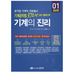 (성안당) 기계의 진리 1 - 공기업 기계직 전공필수 기계공작법 372제, 2권으로 (선택시 취소불가)