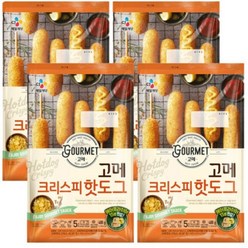 CJ제일제당 고메 크리스피 핫도그, 400g, 4개