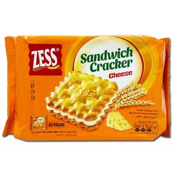 제스 샌드위치 크래커 치즈맛, 180g, 5개