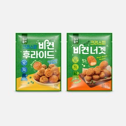 채식플랜 고기대신 크리스피 비건너겟 240g +비건 후라이드 200g, 1개