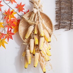 줄줄이 옥수수 한 줄-식품 야채 채소 모형 매장 디스플레이 진열용 전통 장식