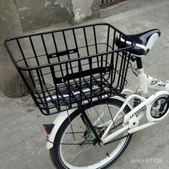 자전거 뒷바구니 책가방 바구니를 굵게 하다, 1개, 1개